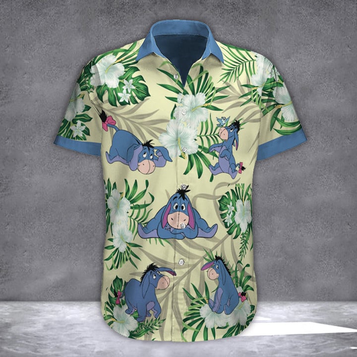 Eeyore Hawaii Shirt Cute Adorable Beach Shirts For Men Gifts For Summer