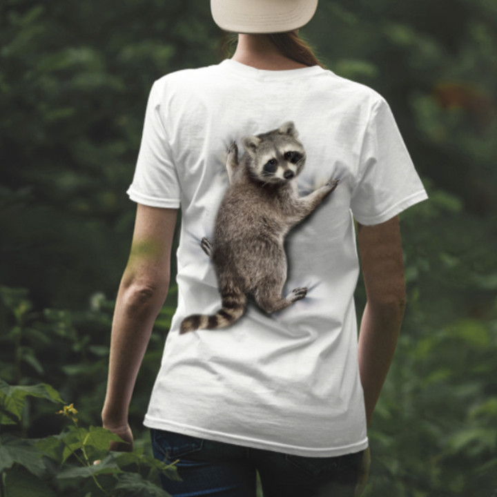 Raccoon Shirt Humorous Animal Design T-Shirt Gifts For Raccoon Lovers