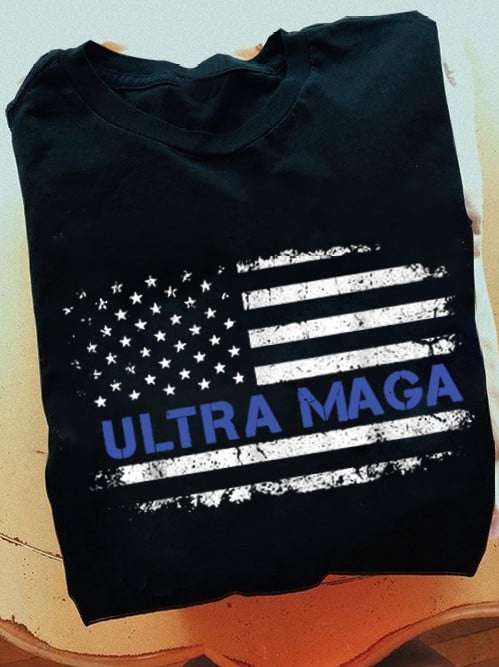 Ultramaga Shirt Thin Blue Line T-Shirt