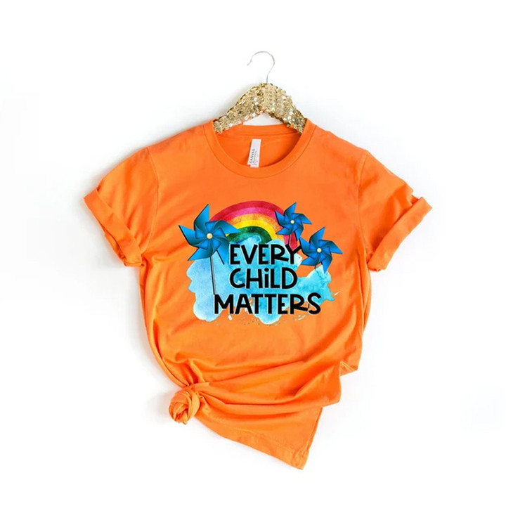 Every Child Matters Shirt Canada Support Orange Shirt Day Clothing Merch