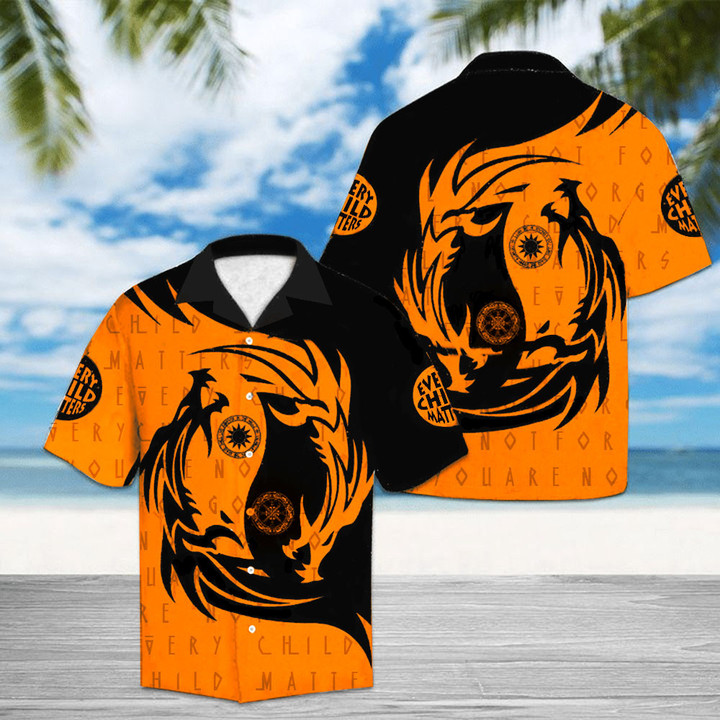 Every Child Matters Hawaii Shirt Wolf Sept 30th Orange Shirt Day Clothing Merch