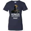 Black Panther Kings are born in May Ladies shirt