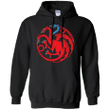 Blue Fire and Blood dragon Game of Thrones 7 Hoodie