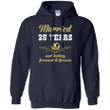 25 Years Wedding Anniversary Shirt Perfect Gift For Couple Pullover Ho