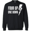 Four Up One Down G180 Gildan Crewneck Pullover Sweatshirt 8 oz