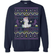All I want for Christmas is a Unicorn Ugly Sweater G180 Gildan Crewnec