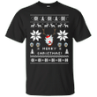 Rick Reindeer merry Christmas ugly sweater G200 Gildan Ultra Cotton T-