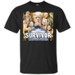 White House Survivor with Trump funny T shirt