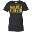 Wakanda Forever Black Panther Ladies shirt