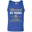 53 Years Wedding Anniversary Shirt Perfect Gift For Couple Tank Top