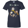 rick and morty Tshirt Ladies shirt