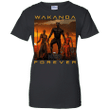 Marvel Black Panther Movie Wakanda Forever Graphic Ladies shirt