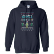Have a human Christmas with Rick and Morty Ugly swearter Hoodie