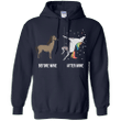 Unicorn Before Wine After Wine funny G185 Gildan Pullover Hoodie 8 oz