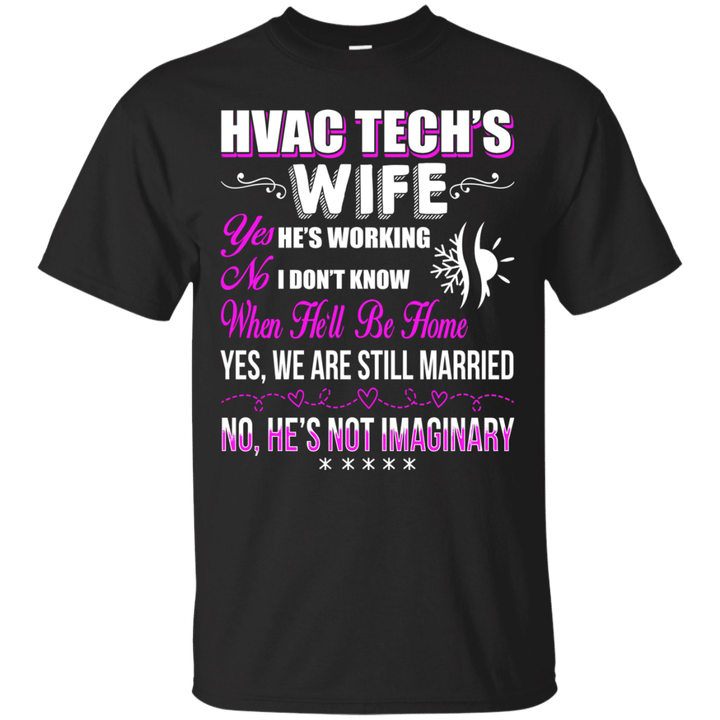 HVAC Tech Wife -HVAC T shirt