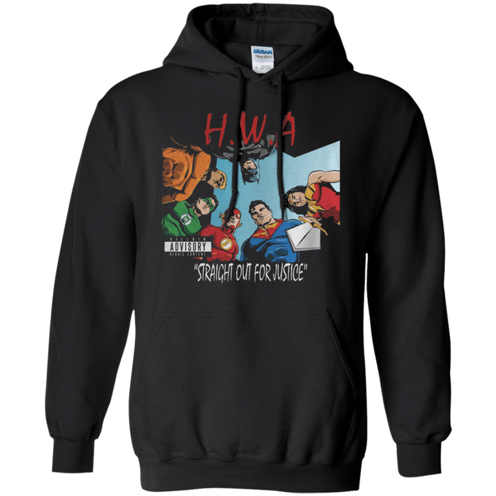 Straight Out For Justice League Hoodie