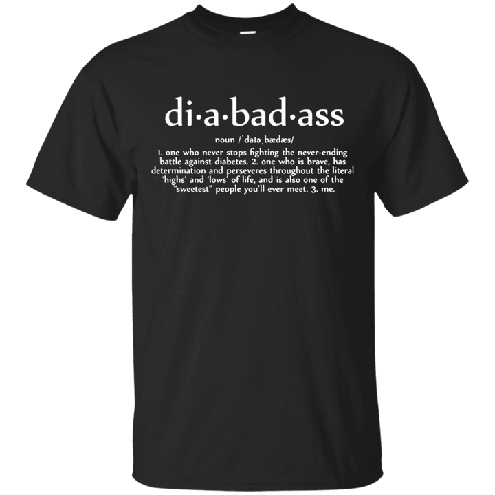 Diabadass Definition T shirt