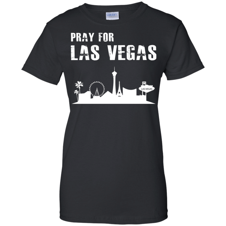 Pray for Las Vegas Ladies shirt