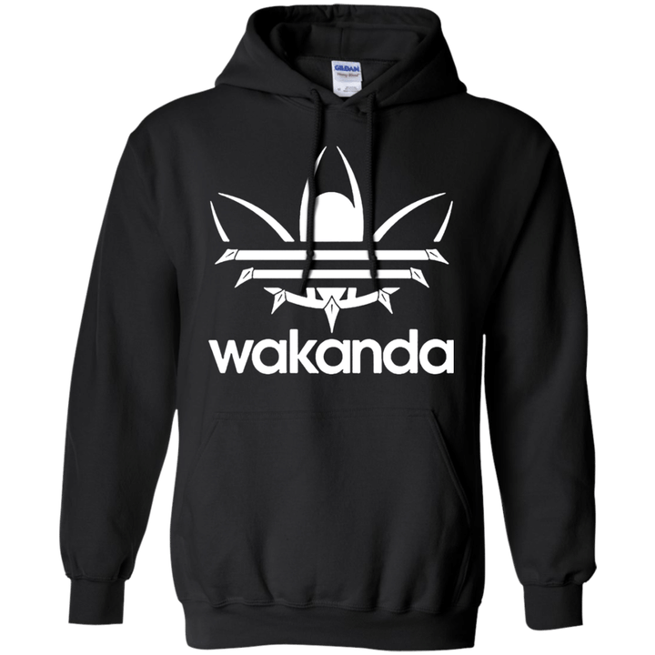 Black Panther Wakanda Adidas Logo Hoodie