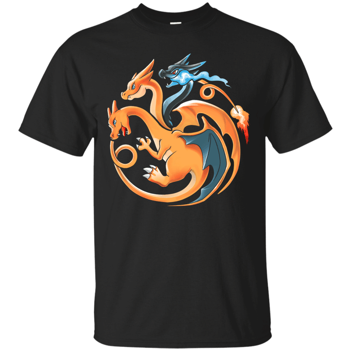 Fire Flying and Dragon - Game of Thrones T shirt