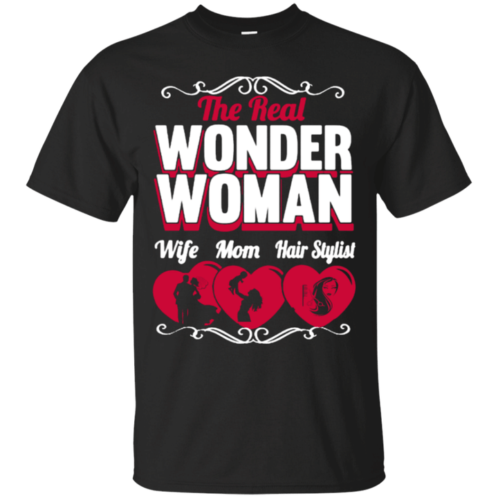 Hair stylist mom - Wonder Woman T shirt