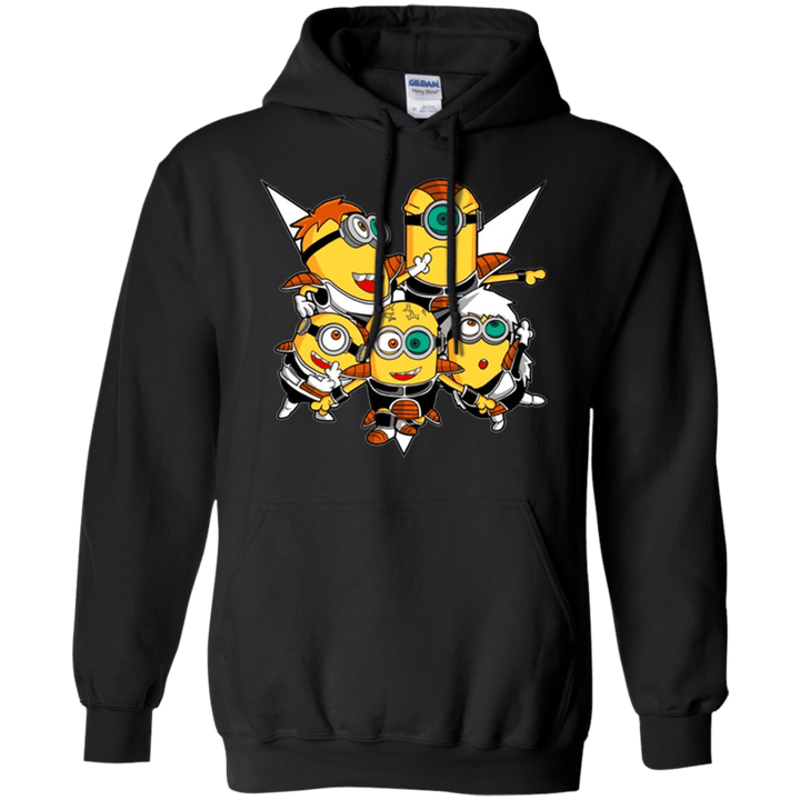 Gru Spacial Forces - Songoku and Minions funny Hoodie