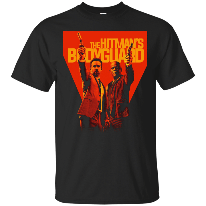 The Hitmans Bodyguard - Samuel L Jackson and Ryan Reynolds T shirt