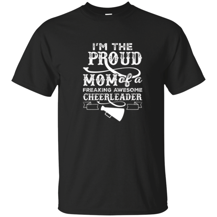 Proud Cheer Mom Awesome Cheerleader Tee Vision T-Shirt