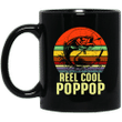 Vintage Reel Cool Pop-Pop Fishing Funny Grandpa PopPop Mug