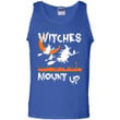 Halloween With Witches Mount Up Groom Under Moon Tank Top
