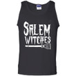 Witches In Halloween With Salem Broom Salem Witches Tank Top