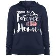76 I Found My Forever Home Rv Camping Lover Shirt Hooded Sweatshirt