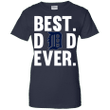 Best Dad Ever Detroit Tigers shirt Father Day Ladies shirt