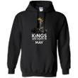 Black Panther Kings are born in May Hoodie