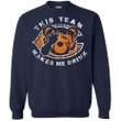 Chicago Bears T-shirt THIS TEAM MAKES ME DRINK funny football jersey G