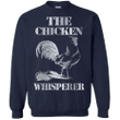 THE CHICKEN WHISPERER T Shirt Silver Farm G180 Gildan Crewneck Pullove
