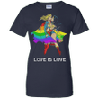 Lgbt Love Is Love Ladies shirt