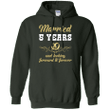 5 Years Wedding Anniversary Shirt Perfect Gift For Couple Pullover Hoo
