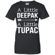 A Little Deepak A Little Tupac Ladies shirt