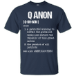 Qanon Shirt Definition of Qanon T shirt