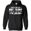 Im actually not funny t shirt I mean people think I joking G185 Gilda