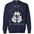 Old No I Am Vintage Mickey G180 Gildan Crewneck Pullover Sweatshirt 8