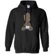 Eating candies with Groot - Guardians of the Galaxy Hoodie