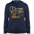 17 Years Wedding Anniversary Shirt For Husband And Wife Hooded Sweatsh