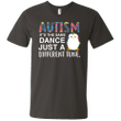 Autism Ist The Same Dance Just A Different Shirt Mens V-Neck T-Shirt