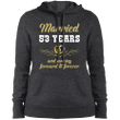 53 Years Wedding Anniversary Shirt Perfect Gift For Couple Hooded Swea