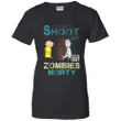 its ok to shoot them theyre just zombies morty Tshirt Ladies shirt