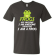 Be A Frog T Shirt Funny Frog Lover Gifts T-shirt Mens V-Neck T-Shirt