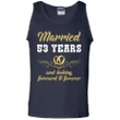53 Years Wedding Anniversary Shirt Perfect Gift For Couple Tank Top
