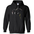 Ladies And Horse Related G185 Gildan Pullover Hoodie 8 oz
